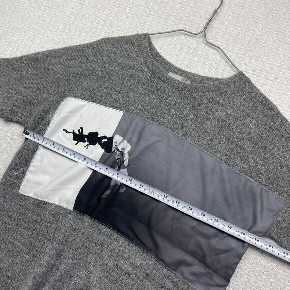 Zara Collection WB Women short sleeve Wool shirt Flower Floral AOP Women Sz S - Picture 11 of 16